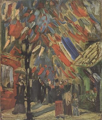 Vincent Van Gogh The Fourteenth of July Celebration in Paris (nn04) china oil painting image